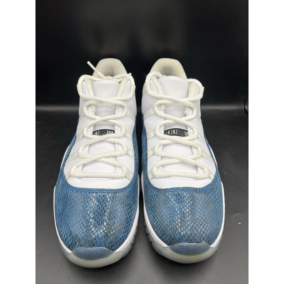 Air Jordan 11 Retro Low \'Navy Snakeskin\' 2019 Men’s Size 13 (CD6846-102) CLEAN main image 9